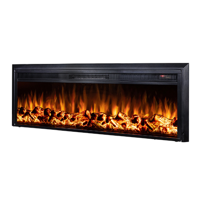 Vstavaný elektrický krb Tanzania Lux, Art Flame, 439x1359x180 mm, 1500 W, 10 farebný plameň, Bluetooth, 5 Intenzita plameňa