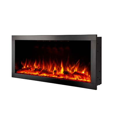 Nástenný-vstavaný elektrický krb Haven 40, Art Flame, 460x1000x162 mm, 1500 W, 100 farebných kombinácií, Termostat, Log a krištáľ