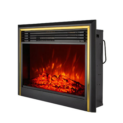 Vstavaný elektrický krb Richi, Art Flame, 654x816x232 mm, 1950 W, Zvukový efekt, 5 Intenzita plameňa, Časovač
