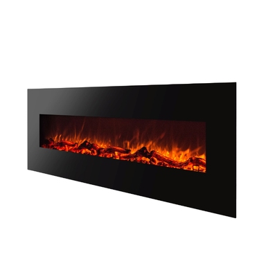 Nástenný elektrický krb Elit Art Flame, 550x1824x140mm, 1500 W, 2 stupne ohrevu, 5 Intenzita plameňa, Časovač