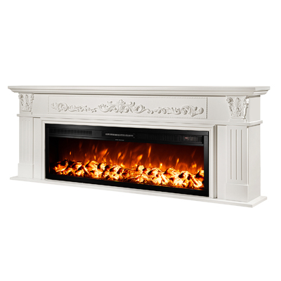 Elektrický krb Bella & Tanzania, Art Flame, 700x1900x270 mm, 1500 W, 2 stupne ohrevu, 5 Intenzita plameňa, Časovač