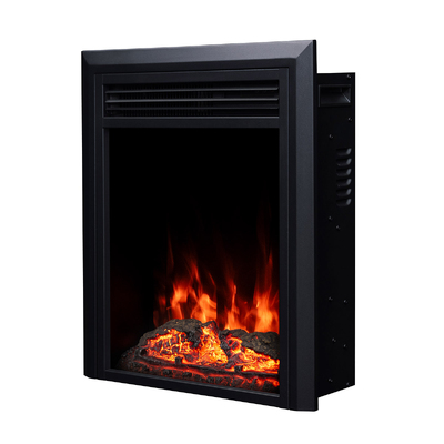 Zabudovaný elektrický krb Cris, Art Flame, 524x384x142 mm, 1500W, 10 farieb plameňa, 2 úrovne kúrenia, 5 úrovní intenzity plameňa, Časovač