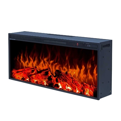 Vstavaný elektrický krb Tasmania, Art Flame, 367x883x160 mm, 1500 W, 2 stupne ohrevu, 5 Intenzita plameňa, Časovač