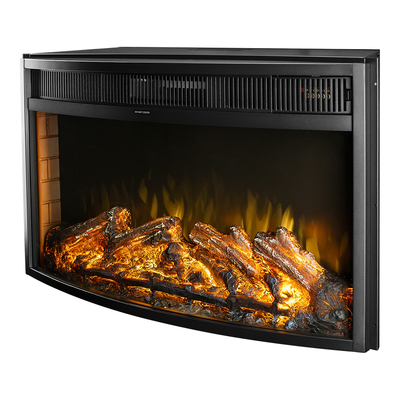 Vstavaný elektrický krb Elbrus, Art Flame, 495x868x310 mm, 1950 W, Zvukový efekt, 5 Intenzita plameňa, Časovač