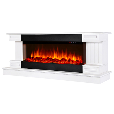 Elektrický krb Arizona mini & Dalas, Art Flame, 603x1470x430 mm, 30 farebných kombinácií, Termostat, Log a krištáľ,