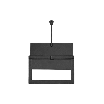 Klapka na komín Z 108, 210×350 mm, liatina, tepelná odolnosť 700–950 ℃, posuvný mechanizmus