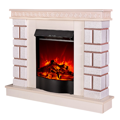 Elektrický krb Nazary mini & Corsica, Art Flame, 874x1080x245 mm, 1500 W, 2 stupne ohrevu, 5 Intenzita plameňa, Časovač