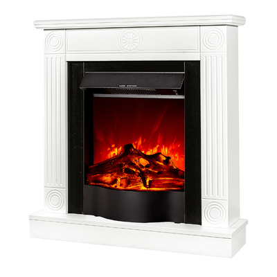 Elektrický krb Donald & Corsica, Art Flame, 865x820x250 mm, 1500 W, 2 stupne ohrevu, 5 Intenzita plameňa, Časovač