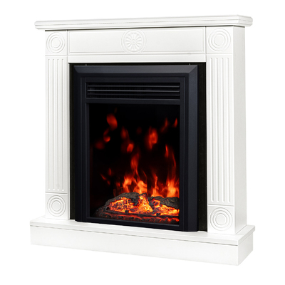 Elektrický krb Donald & Cris, Art Flame, 865x820x250 mm, 1500 W, Zvukový efekt, 10 farieb plameňa, termostat, časovač