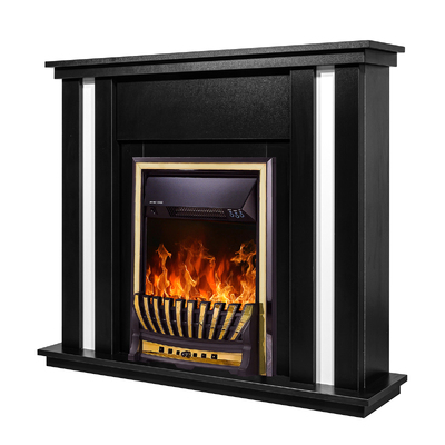 Elektrický krb Gustavo & Meridian, Art Flame, 950x1100x270 mm, 2000 W, Termostat, 5 Intenzita plameňa, Časovač