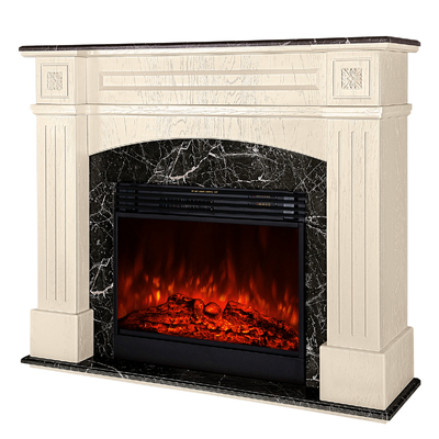 Elektrický krb Josefina mini & Mirabella, Art Flame, 1100x1300x350 mm, 1950 W, Zvukový efekt, 5 Intenzita plameňa, Časovač