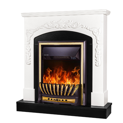 Elektrický krb Casanova & Meridian, Art Flame, 975x900x250 mm, 2000 W, Termostat, 5 Intenzita plameňa, Časovač
